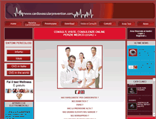 Tablet Screenshot of cardiovascularprevention.com